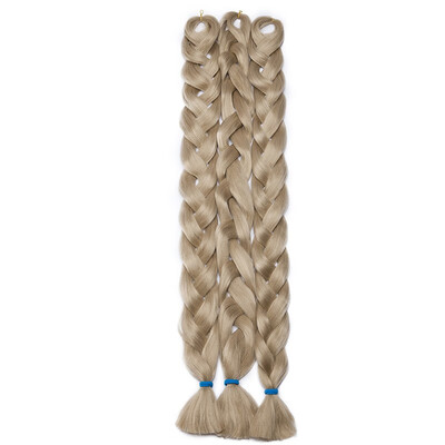 3 Packs Braiding Hair Ombre for crochet Hair Weave with Synthetic&Twist Braiding Hair Extensions