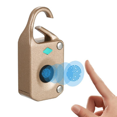 Smart Fingerprint Padlock Mini Smart Lock 10 Fingerprint Recording Security Padlock Rechargeable Luggage Lock
Smart Fingerprint Padlock Mini Smart Lock 10 Fingerprint Recording Security Padlock Rechargeable Luggage Lock