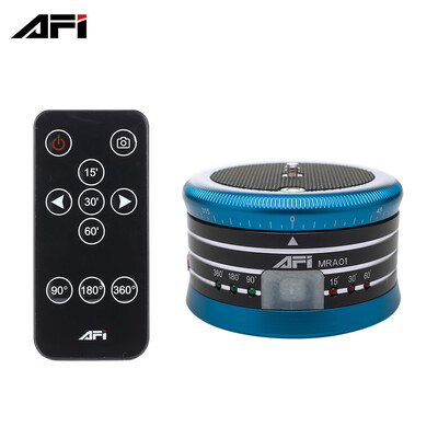 AFI MRA01 Professional 360° Metal Electric Panorama Head Ball Head with Remote Control for GoPro Action Camera Smartphone Pocket C
AFI MRA01 Professional 360° Metal Electric Panorama Head Ball Head with Remote Control for GoPro Action Camera Smartphone Pocket C