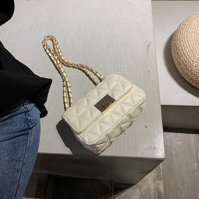 Lingge chain small bag female 2019 new wave Korean fashion wild single shoulder casual slung texture small square bag
Lingge chain small bag female 2019 new wave Korean fashion wild single shoulder casual slung texture small square bag