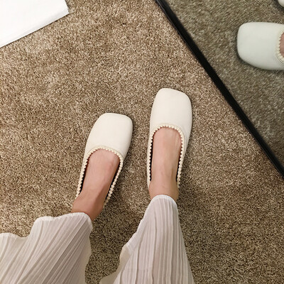 Sprout single - shoe female autumn Korean version 100 students square - head grandma shoes flat - bottomed bean shoes girl
Sprout single - shoe female autumn Korean version 100 students square - head grandma shoes flat - bottomed bean shoes girl