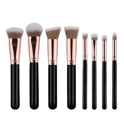 8pcsSet Pro Face Beauty Makeup Brush Blush Foundation Powder Cosmetic Pen