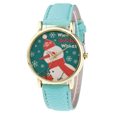 Christmas night snowman Luxury Brand Ladies Watch Fashion Leather Wrist Quartz Girl Watch for Women Lovers Dress Watches Clock
Christmas night snowman Luxury Brand Ladies Watch Fashion Leather Wrist Quartz Girl Watch for Women Lovers Dress Watches Clock
