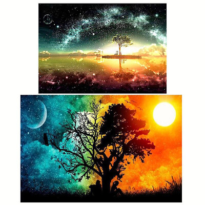 Diamond Painting 2pcs DIY 5D Drill Diamond Painting Needlework Crystal Painting Rhinestone Cross Stitch Mosaic Paintings Arts Craf
Diamond Painting 2pcs DIY 5D Drill Diamond Painting Needlework Crystal Painting Rhinestone Cross Stitch Mosaic Paintings Arts Craf
