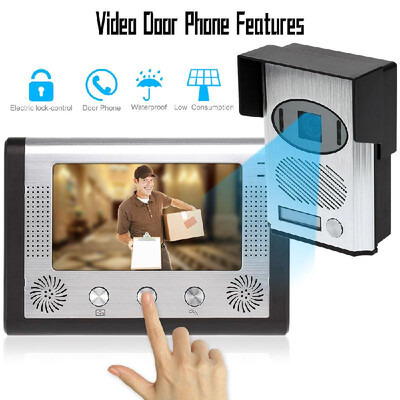 7 TFT LCD Monitor 03 Mega Pixels Video Door Phone Doorbell Home Security Intercom System Night Vision Outdoor Rainproof
7 TFT LCD Monitor 03 Mega Pixels Video Door Phone Doorbell Home Security Intercom System Night Vision Outdoor Rainproof