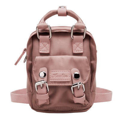 Solid Color Hasp Backpack Women Mini Handbags Canvas Crossbody Knapsack
Solid Color Hasp Backpack Women Mini Handbags Canvas Crossbody Knapsack
