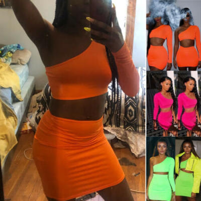 US Women Crop Top Short Skirt Bodycon Evening Cocktail Party Two Piece Set Dress
US Women Crop Top Short Skirt Bodycon Evening Cocktail Party Two Piece Set Dress