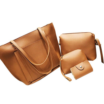 Summer Fashion Women Leather Shoulder Bag Handbag Satchel Tote Bag Pure Color Big Bags Coin Purse
Summer Fashion Women Leather Shoulder Bag Handbag Satchel Tote Bag Pure Color Big Bags Coin Purse