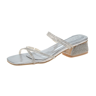 Sandals with skirts for womens summer crystal set-up heel fairy late-night shoes
Sandals with skirts for womens summer crystal set-up heel fairy late-night shoes