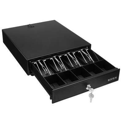 Ktaxon 4 Bill5 Coin Cash Register 13" x 15" Drawer Box Portable Money Lock Storage Works Compatible Epson Star Citizen
Ktaxon 4 Bill5 Coin Cash Register 13" x 15" Drawer Box Portable Money Lock Storage Works Compatible Epson Star Citizen