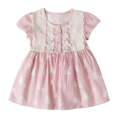 Summer Girls Dress Casual Baby Girls Short Sleeve Dress with Lace Design Kids Toddler Pageant Princess Sundress
Summer Girls Dress Casual Baby Girls Short Sleeve Dress with Lace Design Kids Toddler Pageant Princess Sundress
