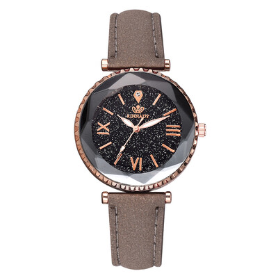 Star watch high quality PU leather trend quartz watch Korean version of the new fashion Roman digital watch
Star watch high quality PU leather trend quartz watch Korean version of the new fashion Roman digital watch