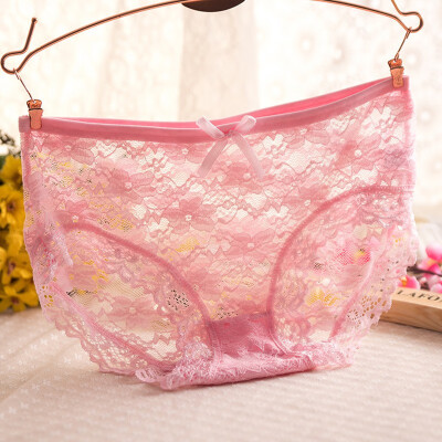 Women Sexy Lace Panties Female Fashion Cozy Lingerie Pretty Briefs High Quality Cotton Cute Ladies Underwear
Women Sexy Lace Panties Female Fashion Cozy Lingerie Pretty Briefs High Quality Cotton Cute Ladies Underwear