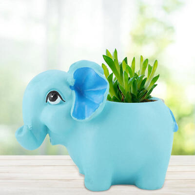 Greensen Mini Modern Elephant Succulent Plant Pots Small Resin Containers Garden Flower Pots
Greensen Mini Modern Elephant Succulent Plant Pots Small Resin Containers Garden Flower Pots