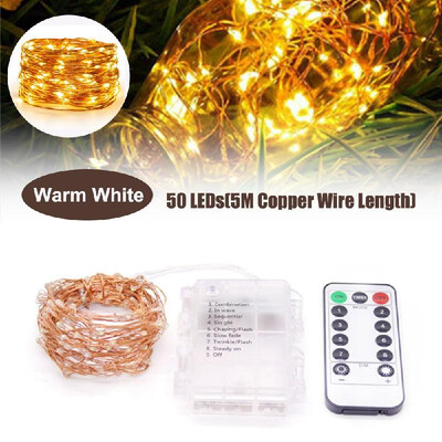 10M328ft 100 LEDs Fairy Lights Copper Wire Lamp Christmas String Light 8 Lighting Modes with Remote Control for Wedding Party Pa
10M328ft 100 LEDs Fairy Lights Copper Wire Lamp Christmas String Light 8 Lighting Modes with Remote Control for Wedding Party Pa