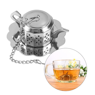Stainless Steel Loose Tea Infuser Leaf Strainer Filter Diffuser Herbal Spice Teapot ShapeLoose Tea InfusersLoose tea strainer
Stainless Steel Loose Tea Infuser Leaf Strainer Filter Diffuser Herbal Spice Teapot ShapeLoose Tea InfusersLoose tea strainer