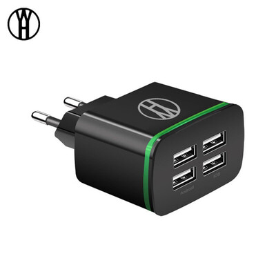 WH Phone Charger USB Charger 4 Ports Portable Fast USB Charging Universal Travel Adapter For iPhone Samsung XIAOMI Huawei
WH Phone Charger USB Charger 4 Ports Portable Fast USB Charging Universal Travel Adapter For iPhone Samsung XIAOMI Huawei