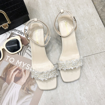 Fairy shoes gentle shoes thick heels ins tide 2019 summer new temperament ladies fashion pearl cool shoes
Fairy shoes gentle shoes thick heels ins tide 2019 summer new temperament ladies fashion pearl cool shoes