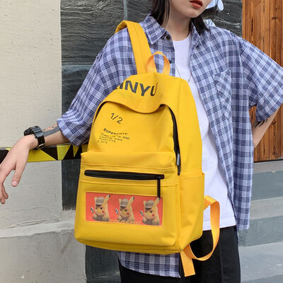 Pikachuins Xiaoqingxin Bookbag Female Korean version of ulzzang Senior High School Students Sen Department Junior High School Shou
Pikachuins Xiaoqingxin Bookbag Female Korean version of ulzzang Senior High School Students Sen Department Junior High School Shou