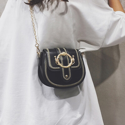 Summer new high-end sense of the ocean bag female bag 2019 new Korean fashion single shoulder slung chain saddle bag
Summer new high-end sense of the ocean bag female bag 2019 new Korean fashion single shoulder slung chain saddle bag