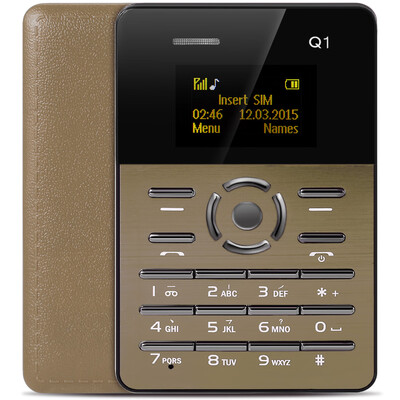 AIEK Q1 10 inch Ultra-thin Card Phone FM Audio Player Sound Recorder Calendar Calculator
AIEK Q1 10 inch Ultra-thin Card Phone FM Audio Player Sound Recorder Calendar Calculator