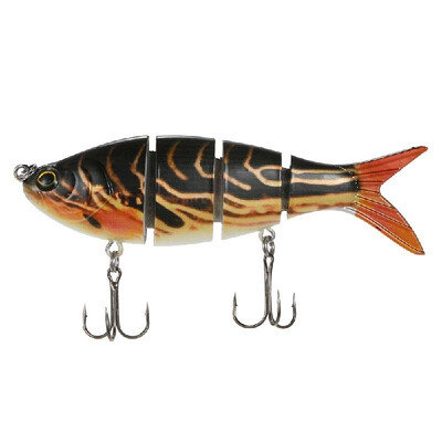 Lixada Fishing Lure 4 Sections Hard Lure 3D Simulation Bait Big Segmented Artificial Bait VIB Bait Treble Hook Fishing Tool
Lixada Fishing Lure 4 Sections Hard Lure 3D Simulation Bait Big Segmented Artificial Bait VIB Bait Treble Hook Fishing Tool