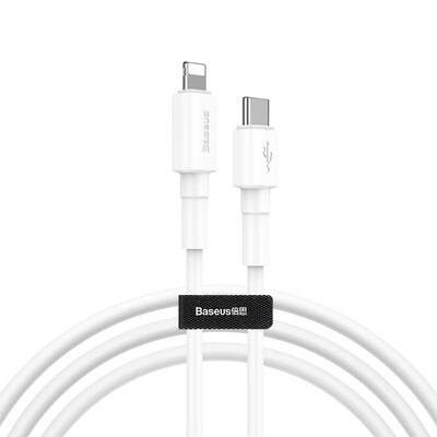 Baseus USB C to Lightning Cable 18W 1m PD Quick Charging Data Sync Power Delivery Cord for iPhone XXSXS Max - White-1m
Baseus USB C to Lightning Cable 18W 1m PD Quick Charging Data Sync Power Delivery Cord for iPhone XXSXS Max - White-1m
