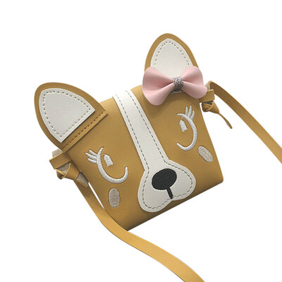 Children Handbag For Girl Cute Bowknot Dog Shoulder Bag Baby Purse PU Leather Messenger Bag Kid Crossbody Bag Wallet T20
Children Handbag For Girl Cute Bowknot Dog Shoulder Bag Baby Purse PU Leather Messenger Bag Kid Crossbody Bag Wallet T20