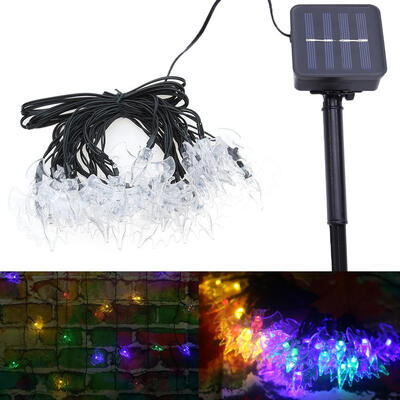 Solar Light String 30LED Bat Outdoors Christmas Day Halloween String Light
