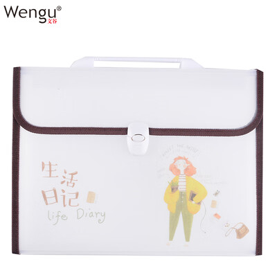 Wengu A412 grid portable organ package business package student test paper package file folder multi-layer large capacity cartoon information package E465C
Wengu A412 grid portable organ package business package student test paper package file folder multi-layer large capacity cartoon information package E465C