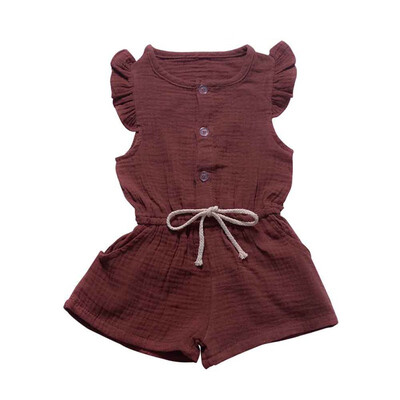 Infant Baby Flare Sleeve Solid Print Bodysuit Kids Girls Jumpsuit Overalls Newborn Clothes
Infant Baby Flare Sleeve Solid Print Bodysuit Kids Girls Jumpsuit Overalls Newborn Clothes