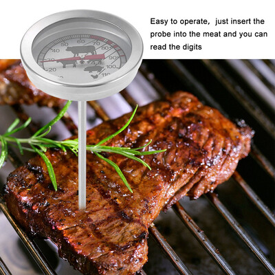 Greensen Stainless Steel BBQ Meat Milk Kitchen Thermometer Grill Cooking Food Probe Cooking ThermometerBBQ Thermometer
Greensen Stainless Steel BBQ Meat Milk Kitchen Thermometer Grill Cooking Food Probe Cooking ThermometerBBQ Thermometer