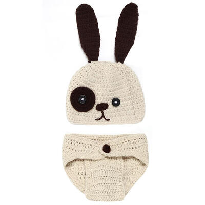 Soft Handmade rochet Cotton Newborn Baby Photography Props