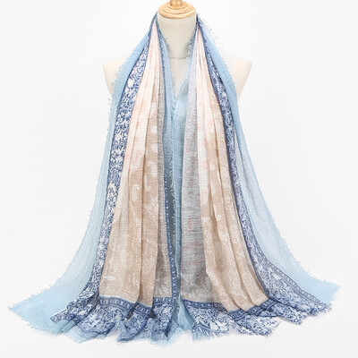 New retro art national wind cotton&linen scarf female foreign trade color printing scarves shawl wholesale
New retro art national wind cotton&linen scarf female foreign trade color printing scarves shawl wholesale