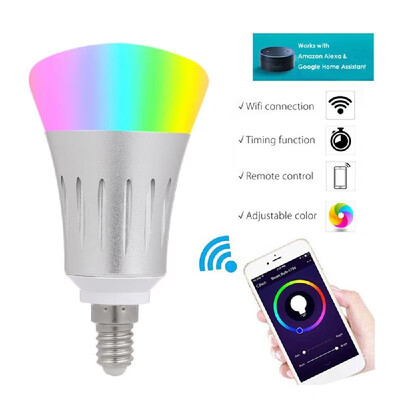 2174 Smart WIFI LED Bulb WIFI Light RGB Multicolor LED Bulb 9W E2627 Dimmable Light Phone Remote Control Compatible with Alexa Go
2174 Smart WIFI LED Bulb WIFI Light RGB Multicolor LED Bulb 9W E2627 Dimmable Light Phone Remote Control Compatible with Alexa Go