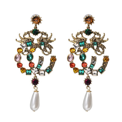 2019 New ZA JEWELRY vintage exaggerated big round metal pearl statement earring for women party wedding accessories
2019 New ZA JEWELRY vintage exaggerated big round metal pearl statement earring for women party wedding accessories