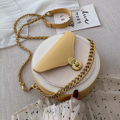 In summer the new texture French minority womens bag 2019 new Korean version fashion slanted the small round bag
In summer the new texture French minority womens bag 2019 new Korean version fashion slanted the small round bag