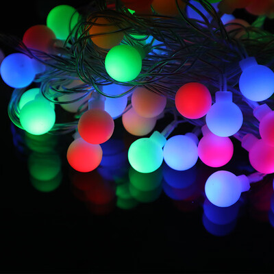 Inkfish color ball lamp 10 meters 100 lights plug-in models with tail plug LED lights small lights balcony bedroom atmosphere lights dreamy romantic lights ball festival wedding decoration waterproof string lights
Inkfish color ball lamp 10 meters 100 lights plug-in models with tail plug LED lights small lights balcony bedroom atmosphere lights dreamy romantic lights ball festival wedding decoration waterproof string lights