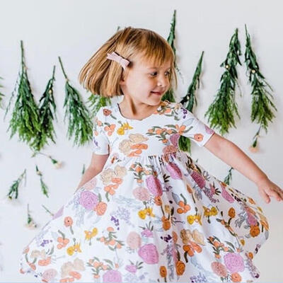 Kids Baby Girls Toddler Short Sleeve Flower Print Princess Party Tutu Mini Dress
Kids Baby Girls Toddler Short Sleeve Flower Print Princess Party Tutu Mini Dress
