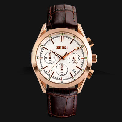SKMEI 9127 Male Quartz Watch Casual Waterproof Wristwatch Multifunctional Fashion Stopwatch
SKMEI 9127 Male Quartz Watch Casual Waterproof Wristwatch Multifunctional Fashion Stopwatch