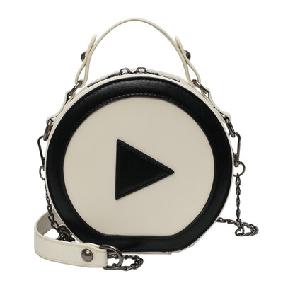 2019 new round solid color ladies Messenger bag designer start button round large capacity shoulder bag pu portable chain bag
2019 new round solid color ladies Messenger bag designer start button round large capacity shoulder bag pu portable chain bag
