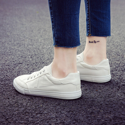 Spring canvas shoes women Joker Korean version of small white shoes 2018 new flat-bottomed student shoes casual shoes womens shoe
Spring canvas shoes women Joker Korean version of small white shoes 2018 new flat-bottomed student shoes casual shoes womens shoe