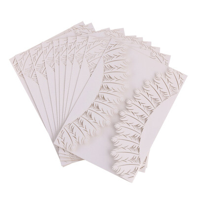 White 10pcs Vertical Laser Cut Butterfly Invitations Cards Kits for Wedding Bridal Shower Birthday Anniversary Party
White 10pcs Vertical Laser Cut Butterfly Invitations Cards Kits for Wedding Bridal Shower Birthday Anniversary Party