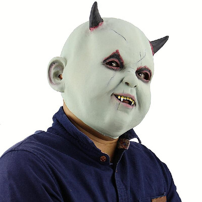 Latex Full Head Toothy Monster Mask Scary Creepy Devil Mask for Halloween Masquerade Costume Cosplay Party Props
Latex Full Head Toothy Monster Mask Scary Creepy Devil Mask for Halloween Masquerade Costume Cosplay Party Props