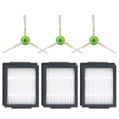 Pack of 6 Replacement Accessories Kit Set Tool for iRobot Roomba i7 i7i7 Plus E5 E6 E7 Vacuum Cleaner -- 3 Side Brushes 3 Filt
Pack of 6 Replacement Accessories Kit Set Tool for iRobot Roomba i7 i7i7 Plus E5 E6 E7 Vacuum Cleaner -- 3 Side Brushes 3 Filt