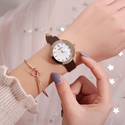 Trend female quartz belt watch personality shell texture dial waterproof watch watch
Trend female quartz belt watch personality shell texture dial waterproof watch watch