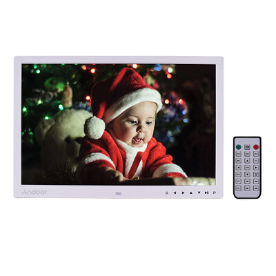 Andoer Upgraded 17 Inch LED Digital Photo Frame Electronic Picture Photo Album 1080P Advertising Machine 1440900 High Resolution
Andoer Upgraded 17 Inch LED Digital Photo Frame Electronic Picture Photo Album 1080P Advertising Machine 1440900 High Resolution