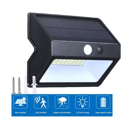 Outdoor Waterproof Human Body Induction Wall Lmap 48 Bulbs Solar Energy Saving Highlight Wall Lamp
Outdoor Waterproof Human Body Induction Wall Lmap 48 Bulbs Solar Energy Saving Highlight Wall Lamp