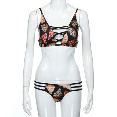 Roseonmyhand Women Swimwear Bandage Bikini Set Push-up Padded Bra Bathing Suit Swimsuit
Roseonmyhand Women Swimwear Bandage Bikini Set Push-up Padded Bra Bathing Suit Swimsuit