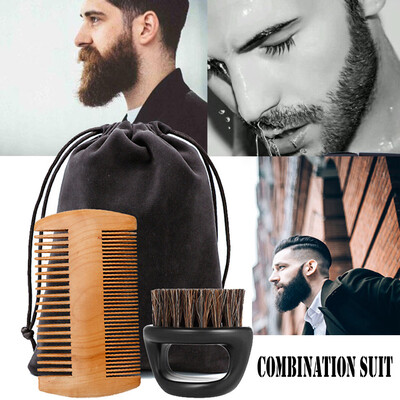 〖Follure〗Mens Beard Growth Care Suit Beard Brush A Combination Of Mustache Comb
〖Follure〗Mens Beard Growth Care Suit Beard Brush A Combination Of Mustache Comb
